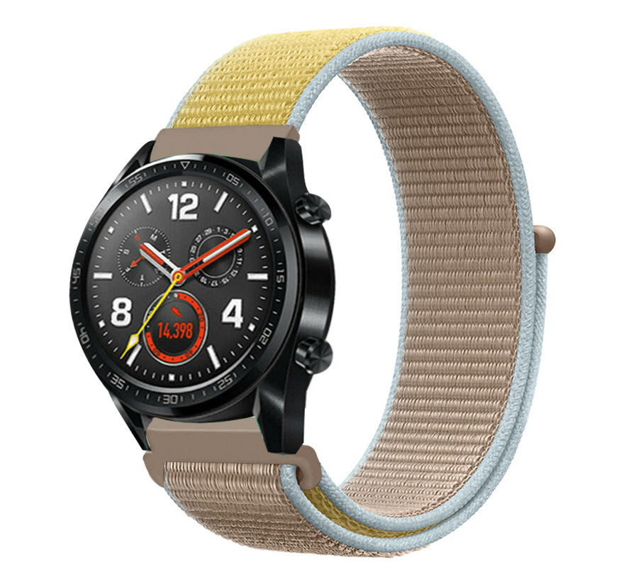 huawei-watch-gt-nylon-bandje-camel