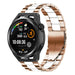 Huawei Watch GT Runner Stahlarmband (Roségold/Weiß)