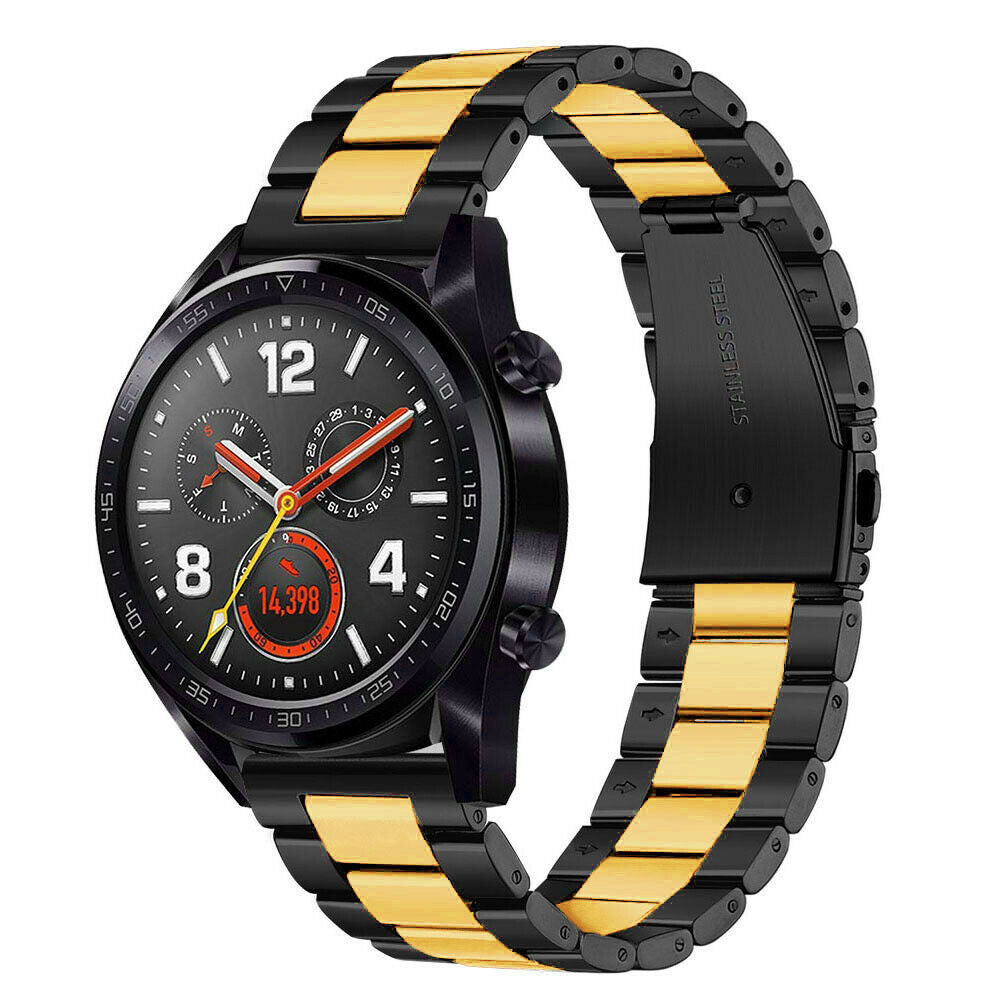 huawei-watch-gt-stalen-band-zwart-goud