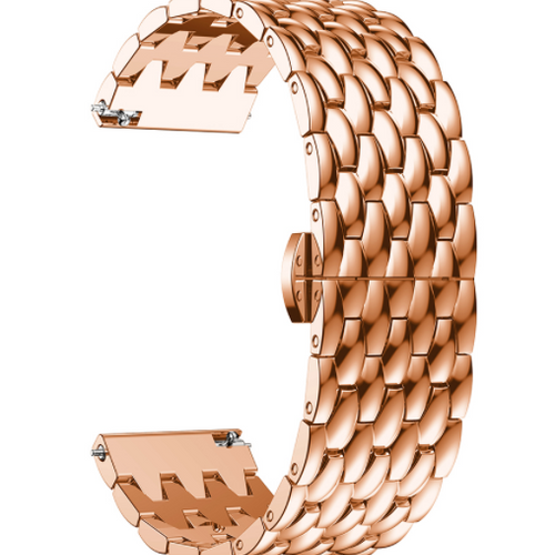 Honor Magic Watch 2 stalen draak band (rosé goud)