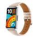 Bracelet cuir Huawei Band 11 Pro (beige)