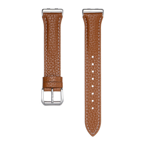 Correa cuero Huawei Band 11 Pro (marrón)