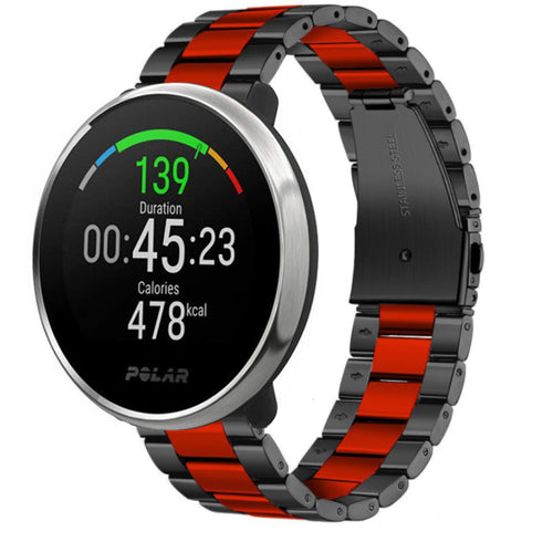 ignite-stalen-band-zwart-rood