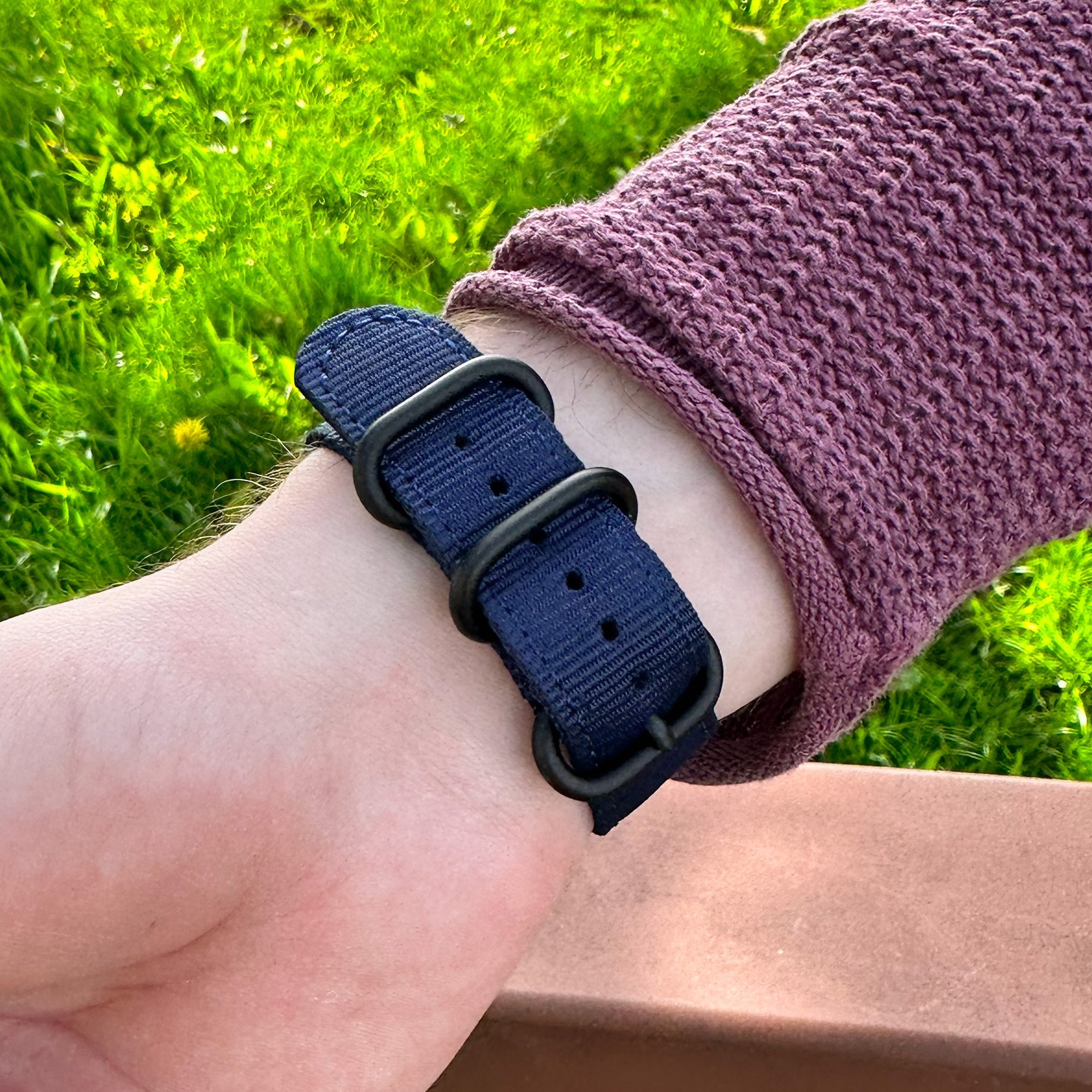 Xiaomi Watch S4 Nylon Buckle Strap (Blue)