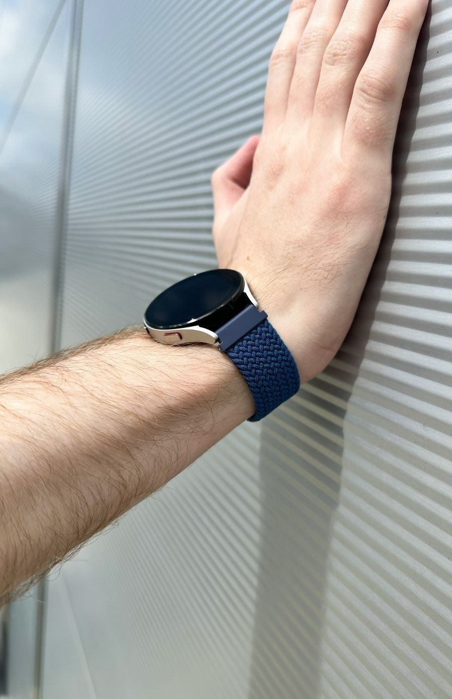 Correa nylon tejida ajustable Amazfit Bip 6 (azul)