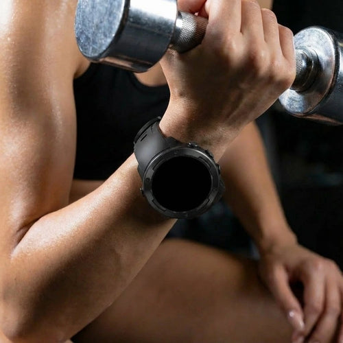 Suunto 5 Silikonarmband (Schwarz)