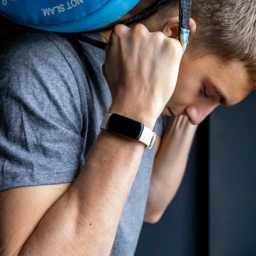 Fitbit Inspire 3 Silikonarmband (Elfenbein)
