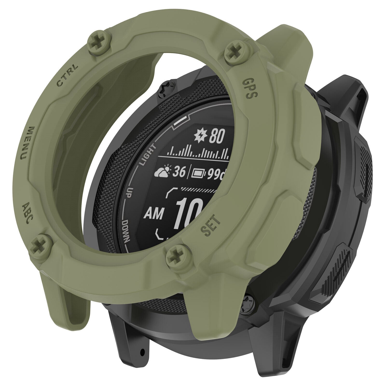 Funda de TPU resistente para Garmin Instinct 2x