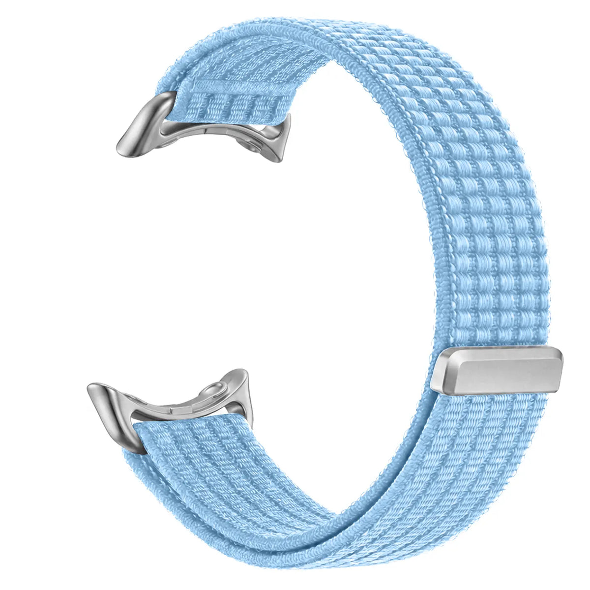 Google Pixel Watch 4 - 41mm Ultradünnes Nylonband (Hellblau)