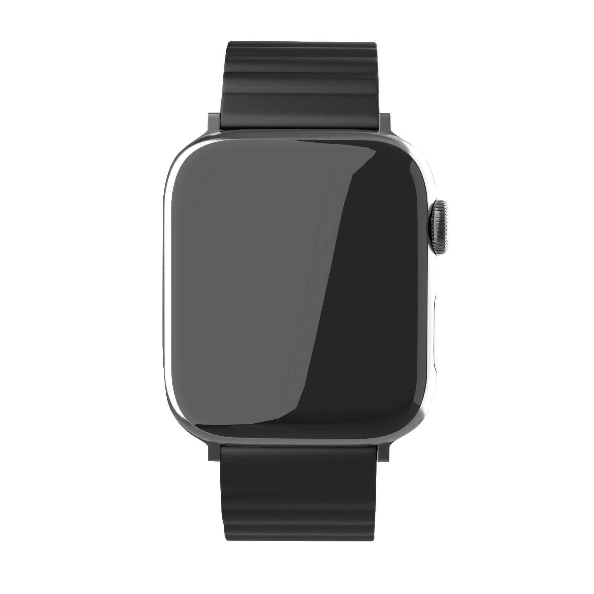 iwatch-magnetisches-silikonarmband-schwarz-gelb