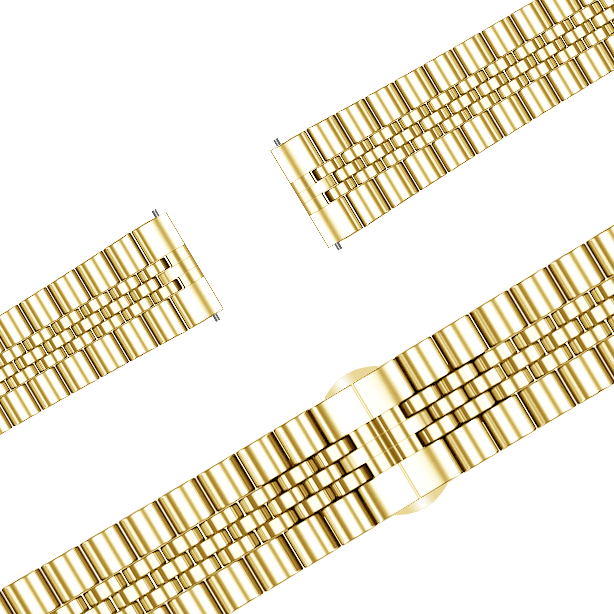 Bandz Garmin Venu 2s Steel Strap 'Jubilee' (Gold)