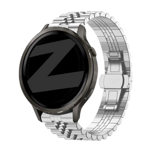 Bandz Garmin Forerunner 255s Stahlarmband 'Jubilee' (Silber)