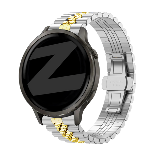 Bandz Correa acero 'Jubilee' Garmin Vivomove 3s (plateado/dorado)