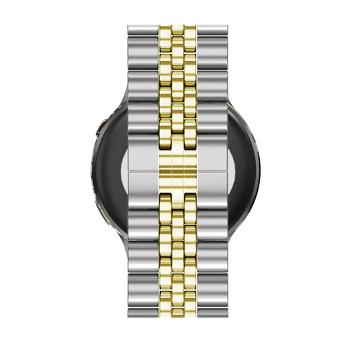 Bandz Bracelet acier 'Jubilee' Garmin Venu 3s (argent/or)
