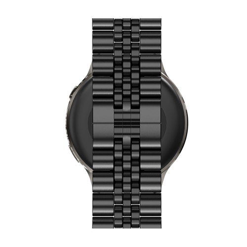 Bandz Bracelet acier 'Jubilee' Garmin Forerunner 265s (noir)