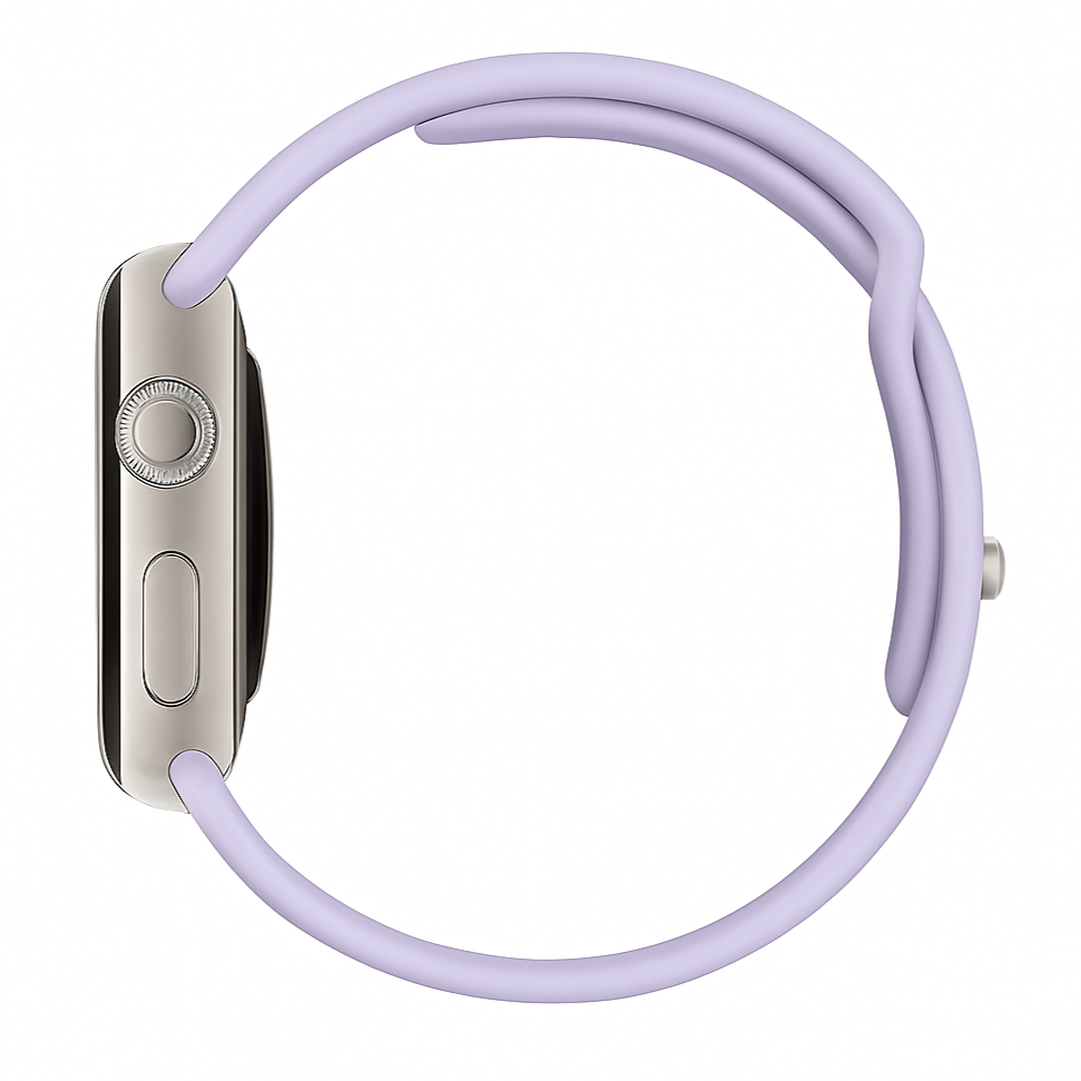 Correa silicona Apple Watch (lila)