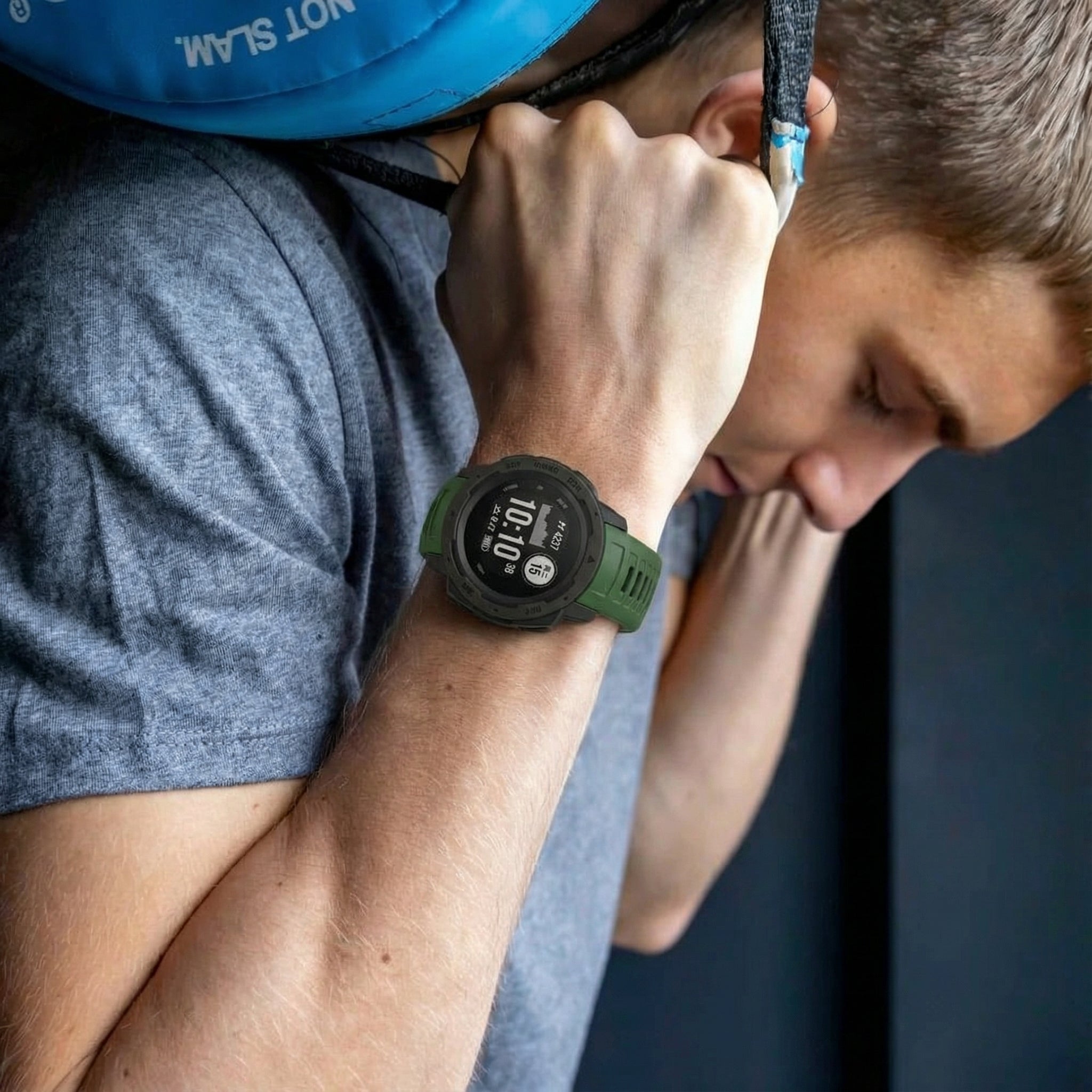 Correa silicona Garmin Instinct 1 / 2 (verde)