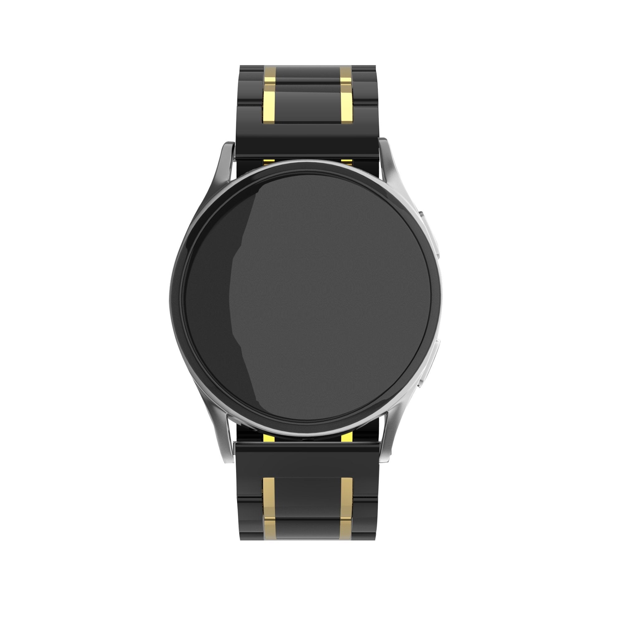Correa ceramica con establones Samsung Galaxy Watch 6 - 44mm (negro/dorado)