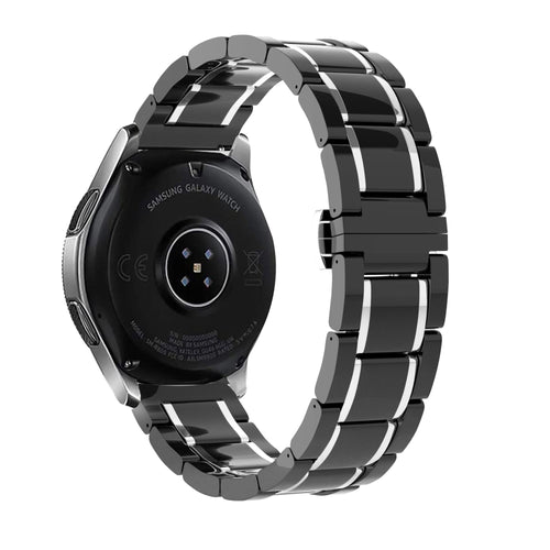 Huawei Watch GT 2 Pro Keramik Stahlarmband (Schwarz/Silber)