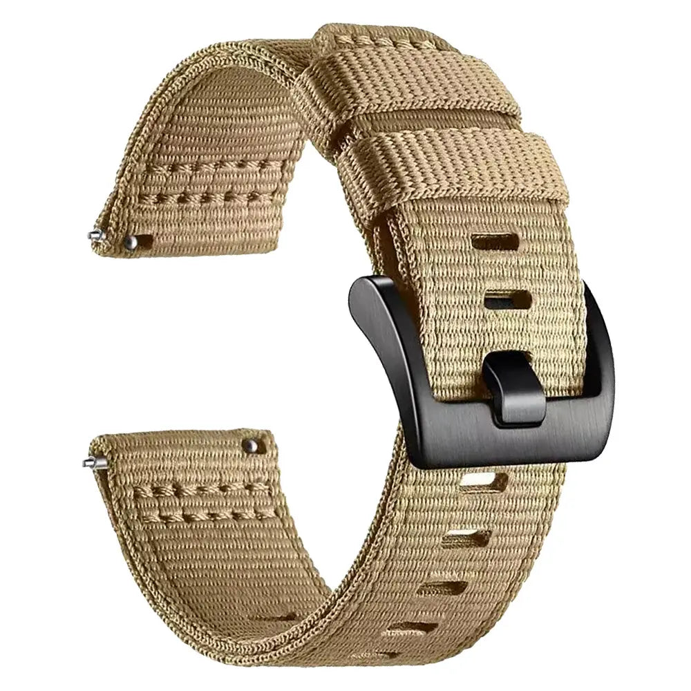Bracelet nylon à boucle Garmin Venu X1 (kaki)