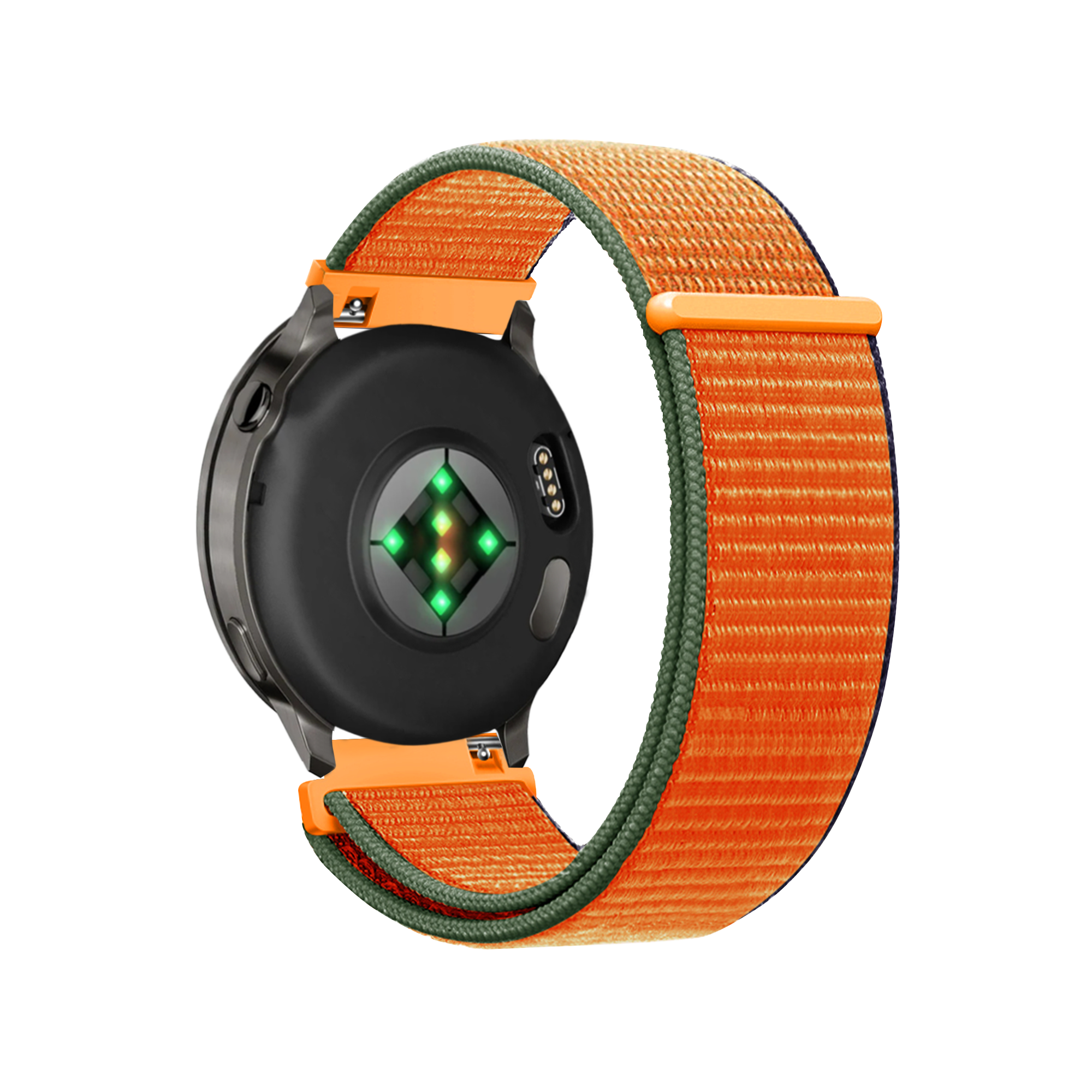 Bandz Correa nylon Loop Garmin Forerunner 255s (naranja)