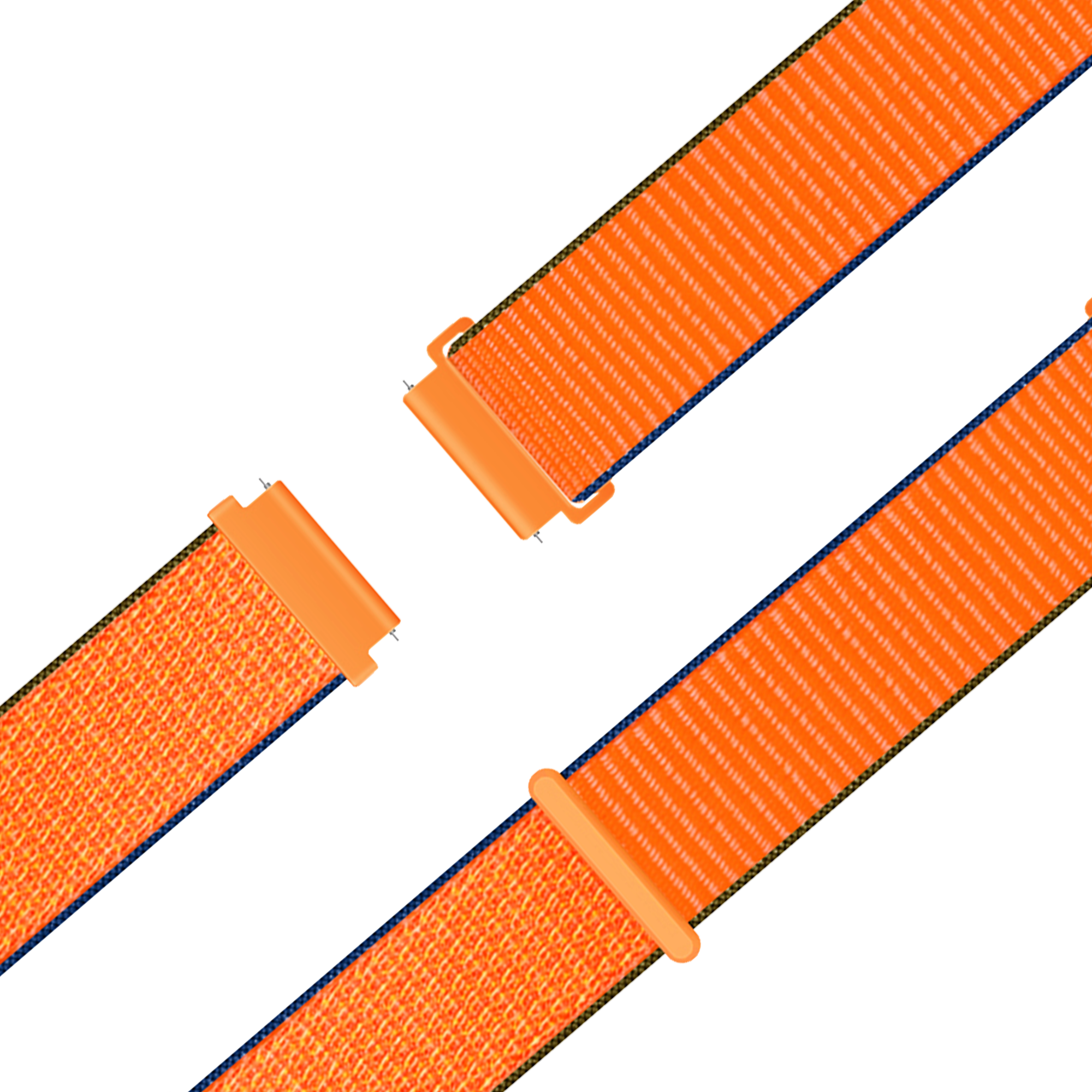 Bandz Correa nylon Loop Garmin Forerunner 255s (naranja)