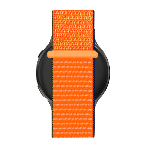 Bandz Garmin Forerunner 255s Nylon Loop Armband (Kumquat)