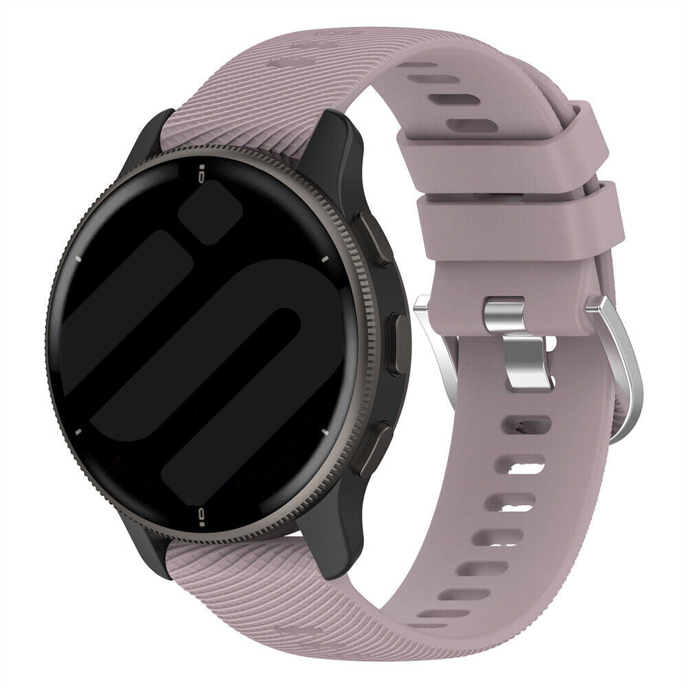 Correa silicona Garmin Forerunner 570 - 42mm (morado)