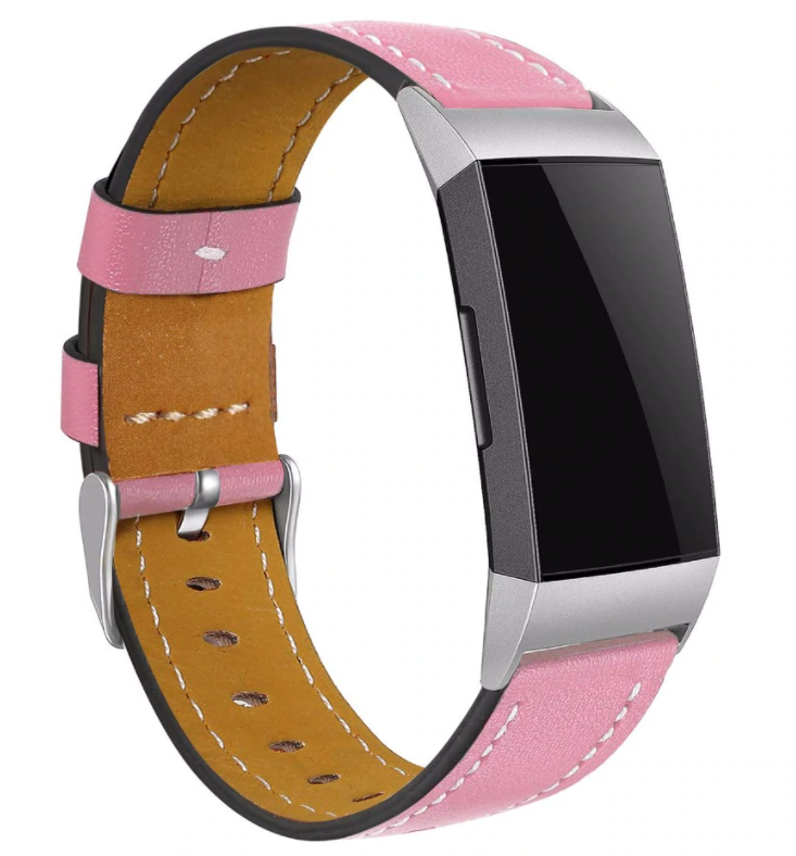 lederarmband-charge-4-rosa