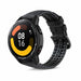 Xiaomi Watch S1 Silikon-Lederarmband (Schwarz)