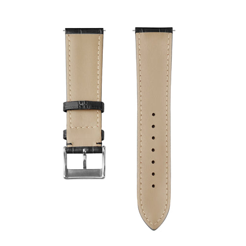 Xiaomi Watch S5 Leather Strap Crocodile Grain (Black)