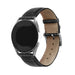 Samsung Galaxy Watch 46mm Lederarmband mit Krokoprägung (Schwarz)