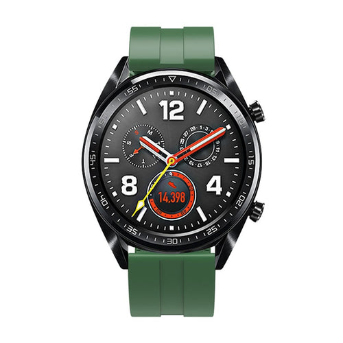 Correa silicona 'Extreme' Huawei Watch GT 5 46mm (verde militar)