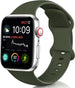 Apple Watch Silicone Strap Classic (Army Green)