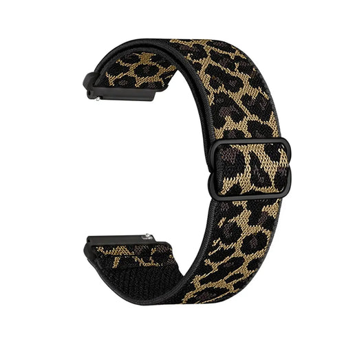 Fossil Gen 5e - 42mm Elastisches Armband (Leopard)