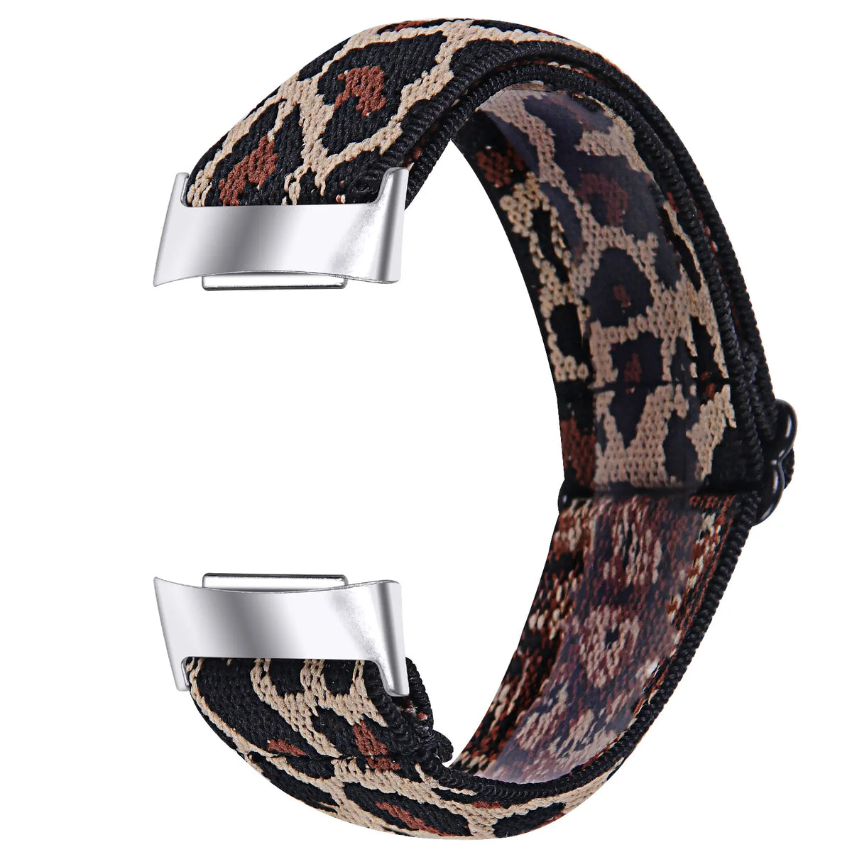 Nylon Elastic Strap, leopard
