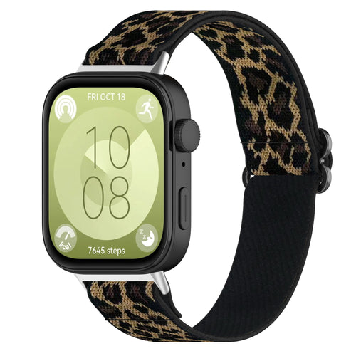 Huawei Watch Fit 5 Pro Elastic Strap (Leopard)