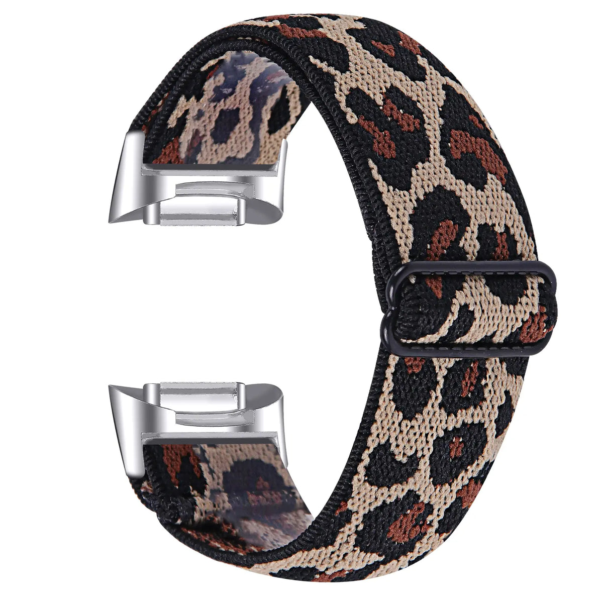 Nylon Elastic Strap, leopard