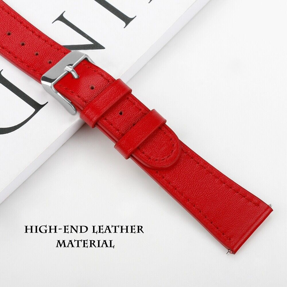 Amazfit Active 2 Modern Leather Strap (Red)