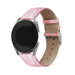 Samsung Galaxy Watch FE Leather Crocodile Grain Strap (Pink)