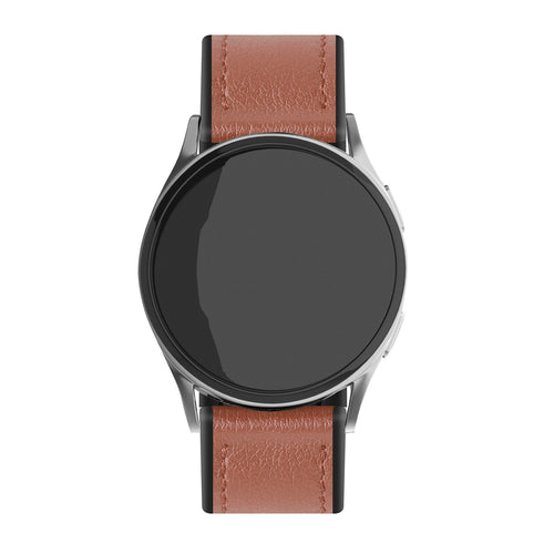 Suunto Vertical Leather Hybrid Strap (Light Brown)
