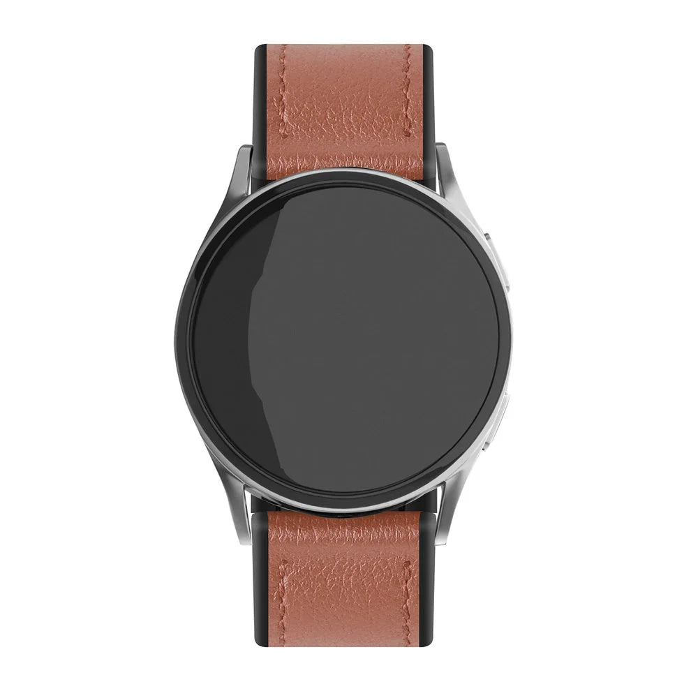 Suunto Race 2 Leather Hybrid Strap (Light Brown)