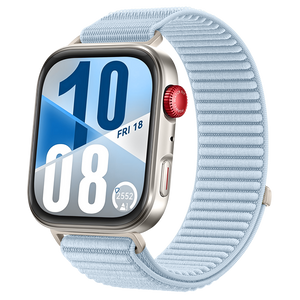 Huawei Watch Fit 4 Nylon Wave Strap (Light Blue)