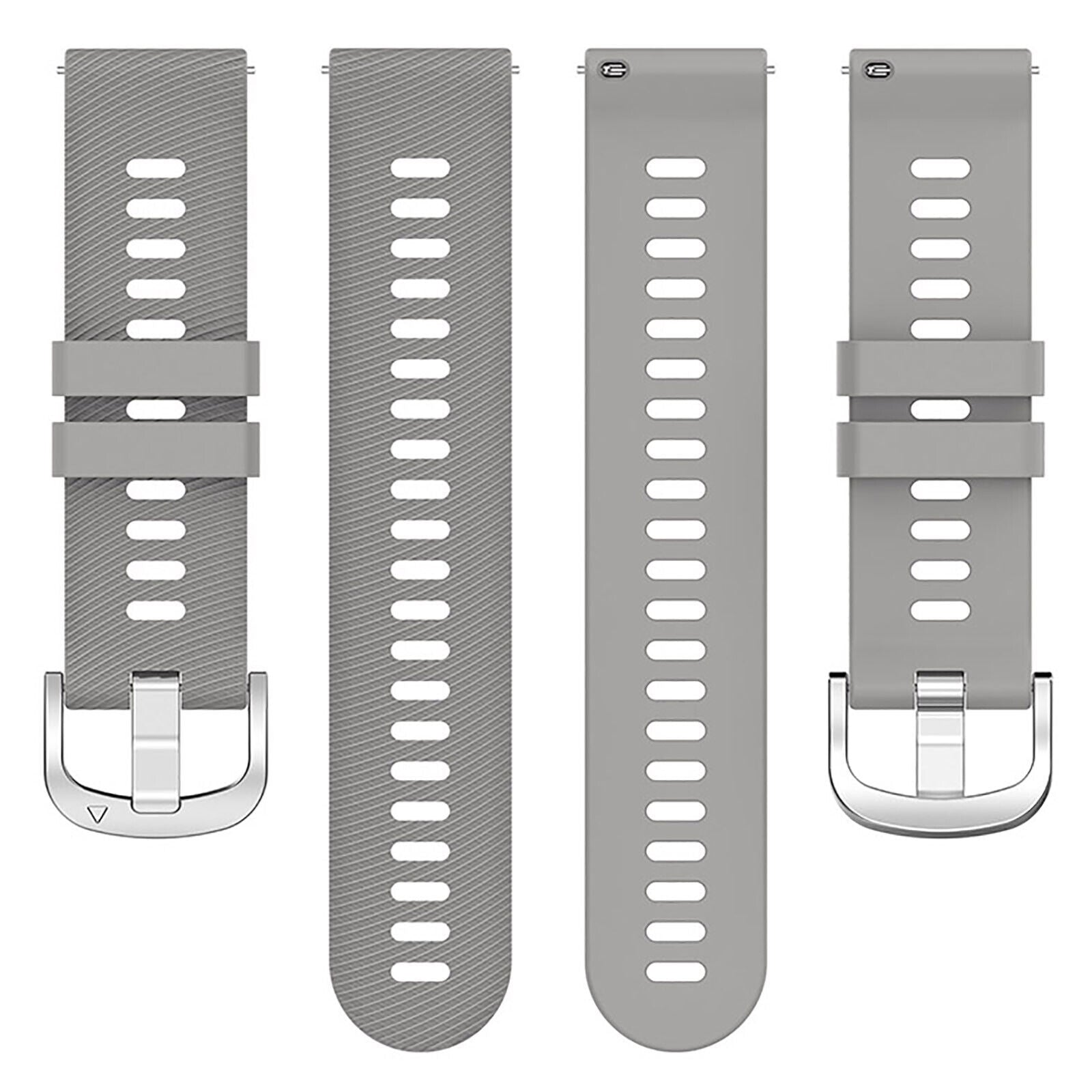 Correa silicona Garmin Forerunner 570 - 42mm (gris claro)
