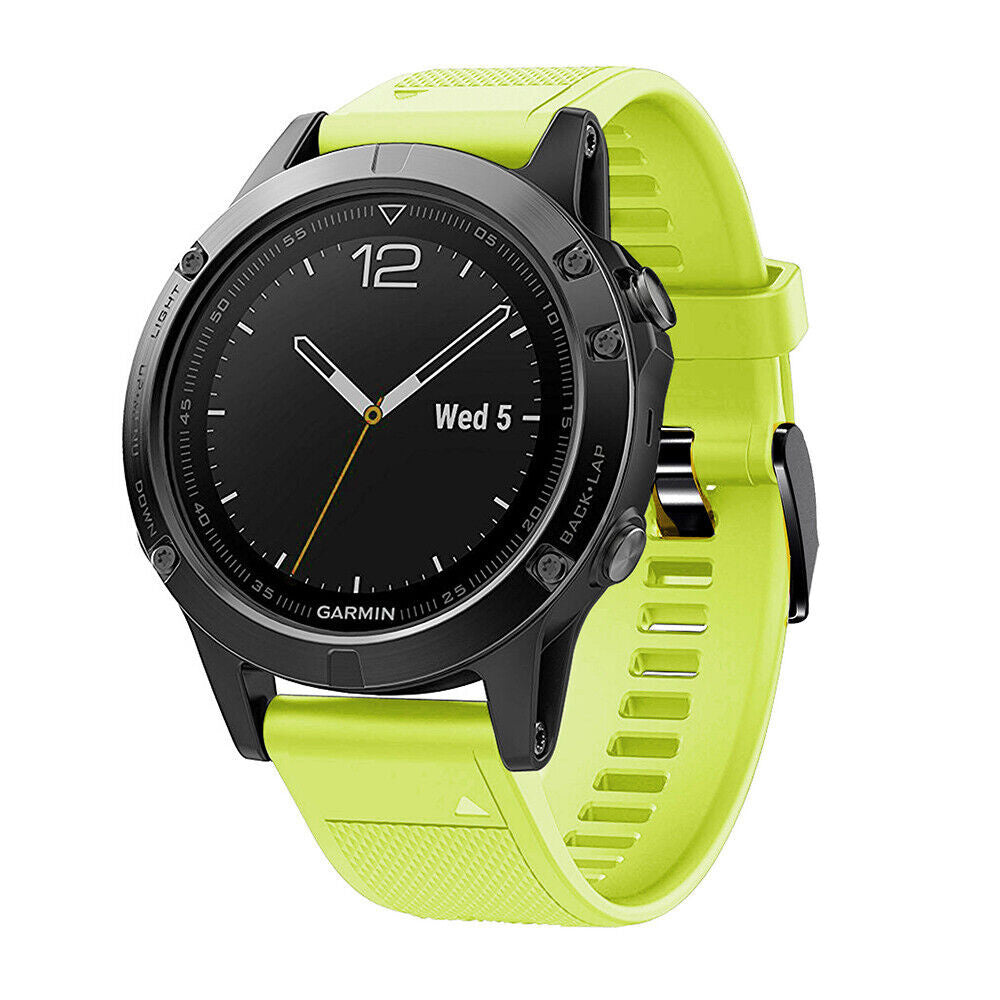Garmin Fenix 8 Pro - 47mm Silicone Strap (Light Green)