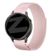Bandz Garmin Vivomove Luxe Nylon Loop Strap (Light Pink)