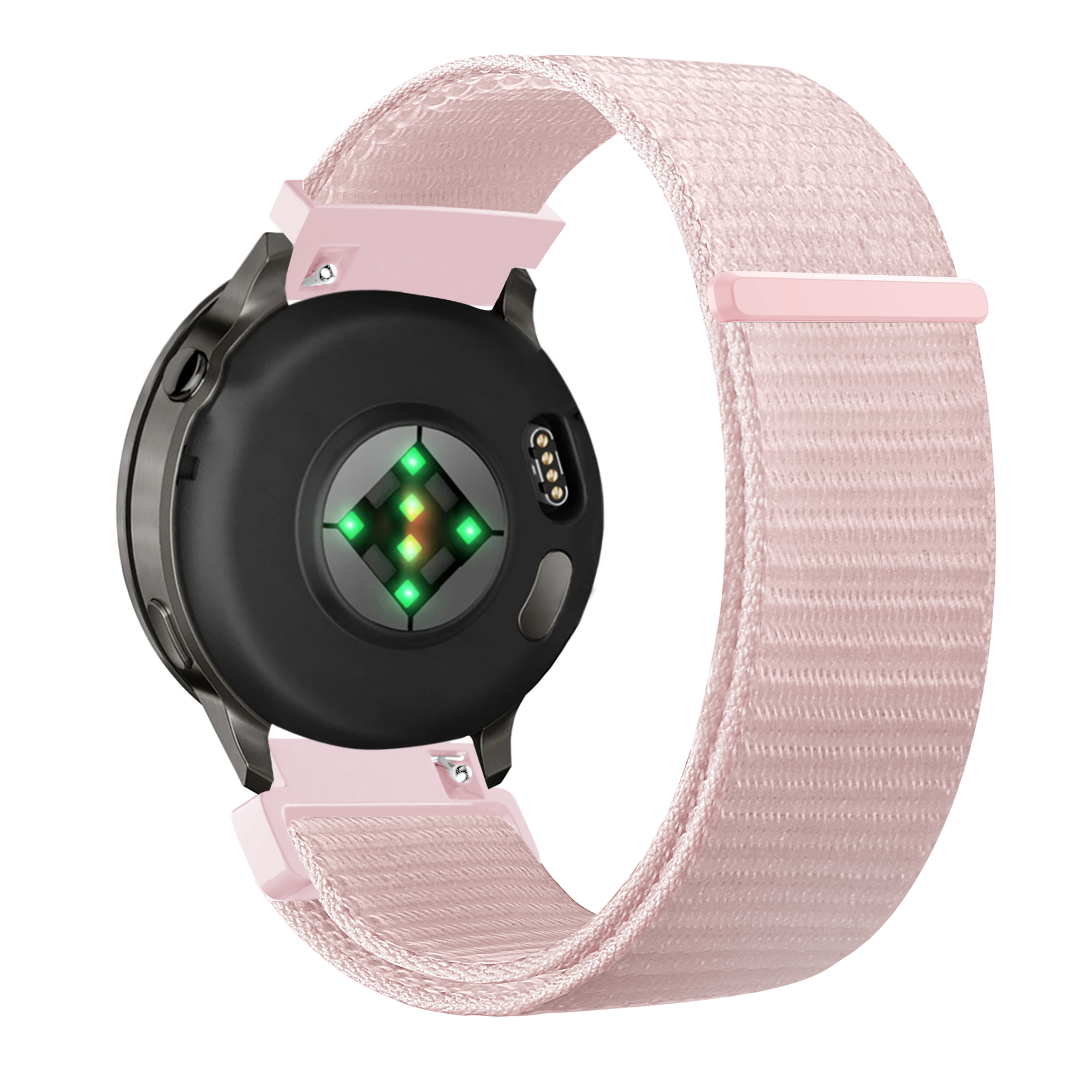 Bandz Garmin Bounce 2 nylon loop band (lichtroze)