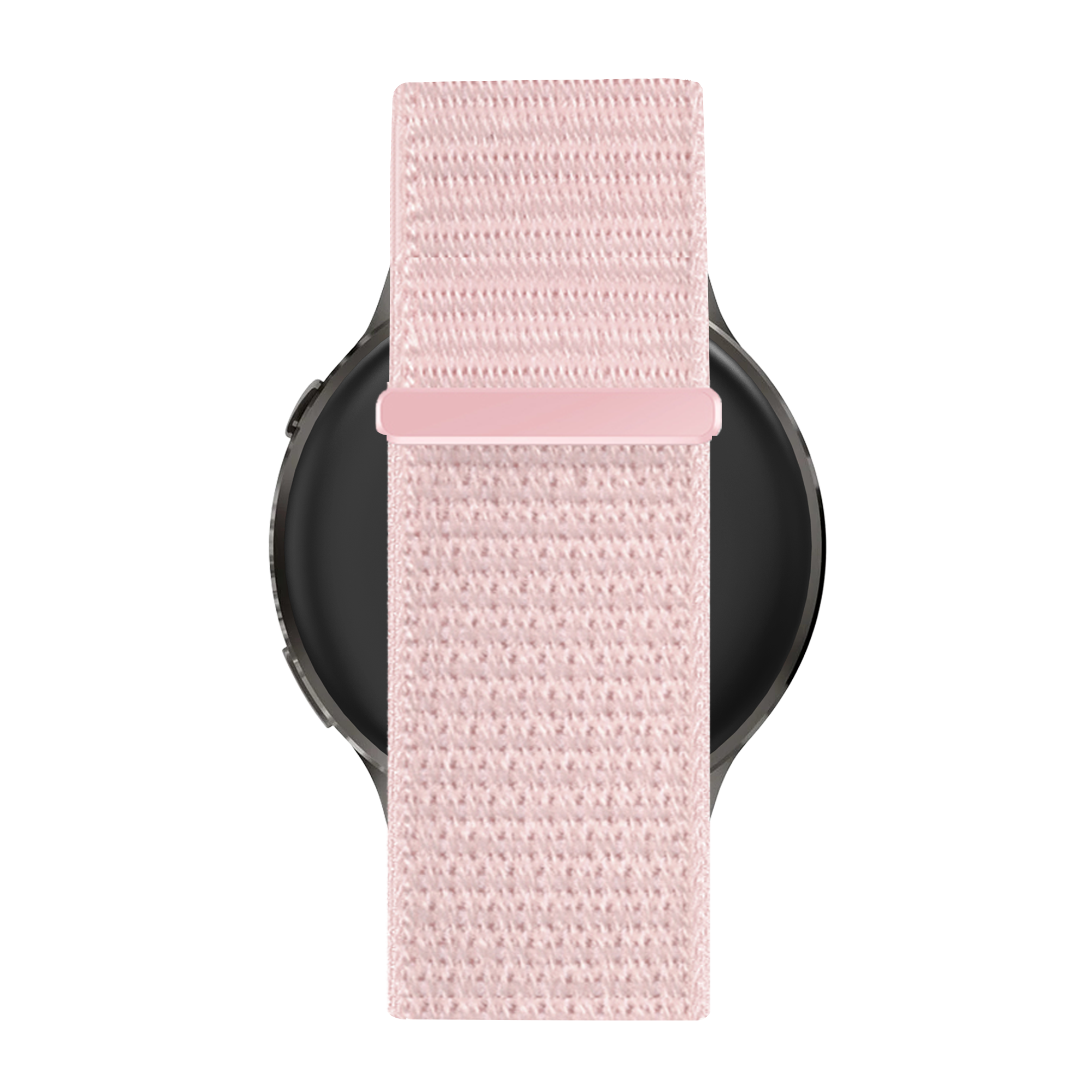 Bandz Garmin Vivomove 3 Nylon Loop Strap (Light Pink)