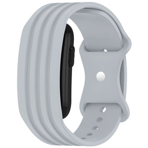 Garmin Cirqa Classic Silikonarmband (Hellgrau)