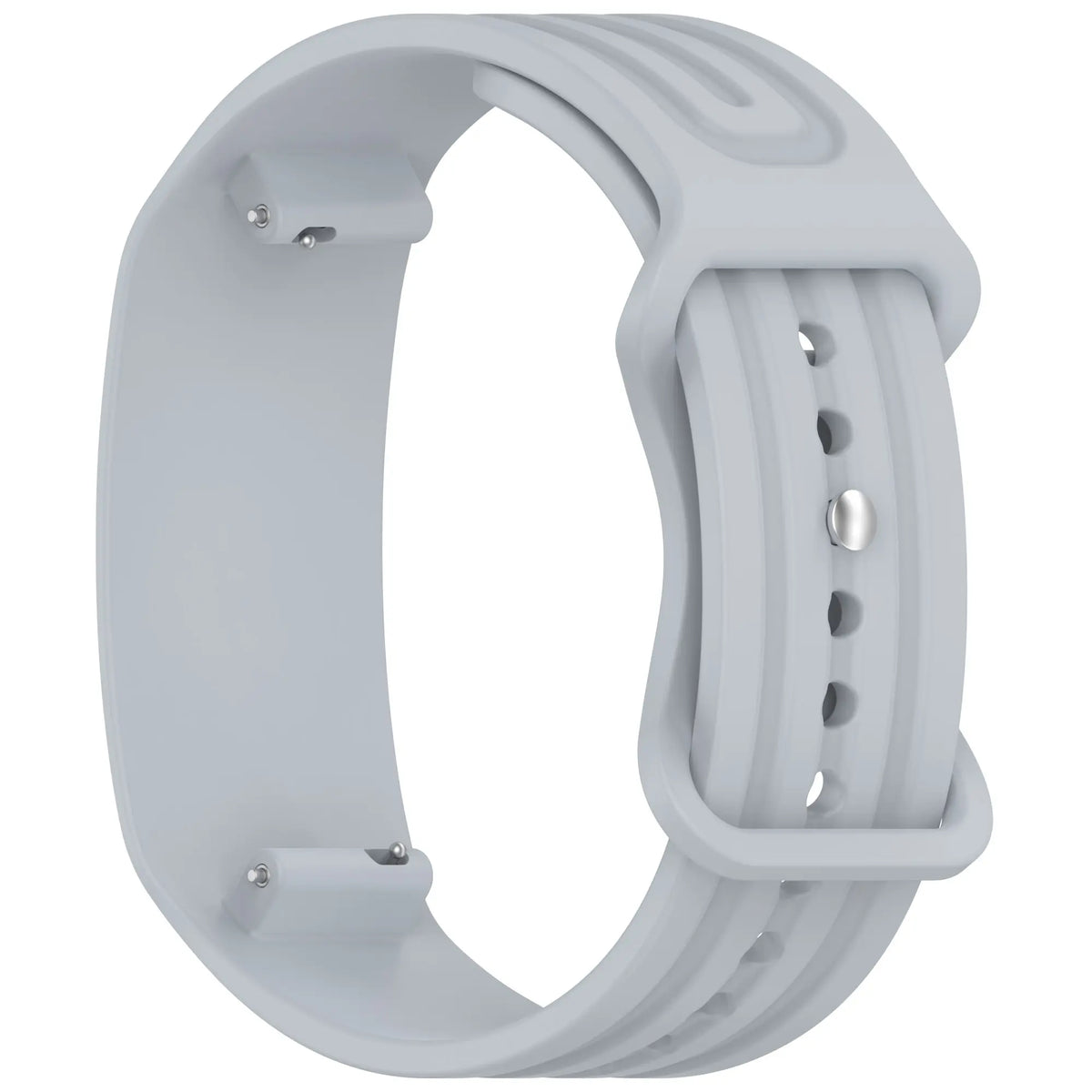 Garmin Cirqa Classic Silikonarmband (Hellgrau)